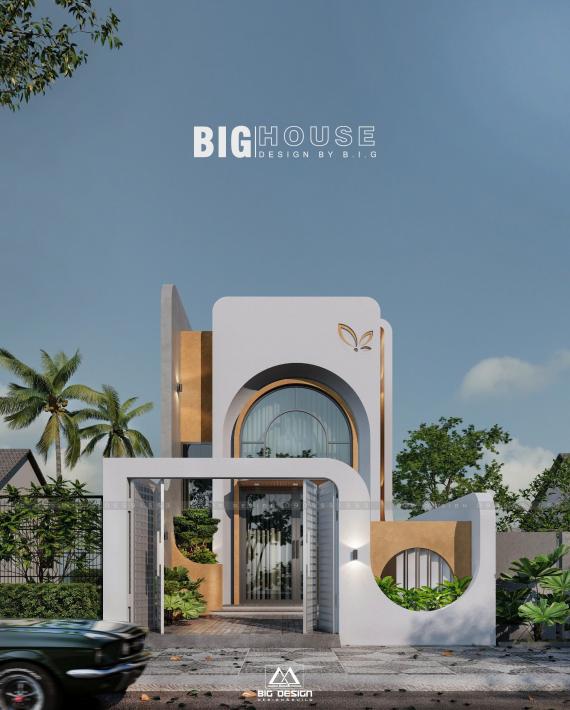 Nhà mê lửng hiện đại dễ thương cho mọi gia đình