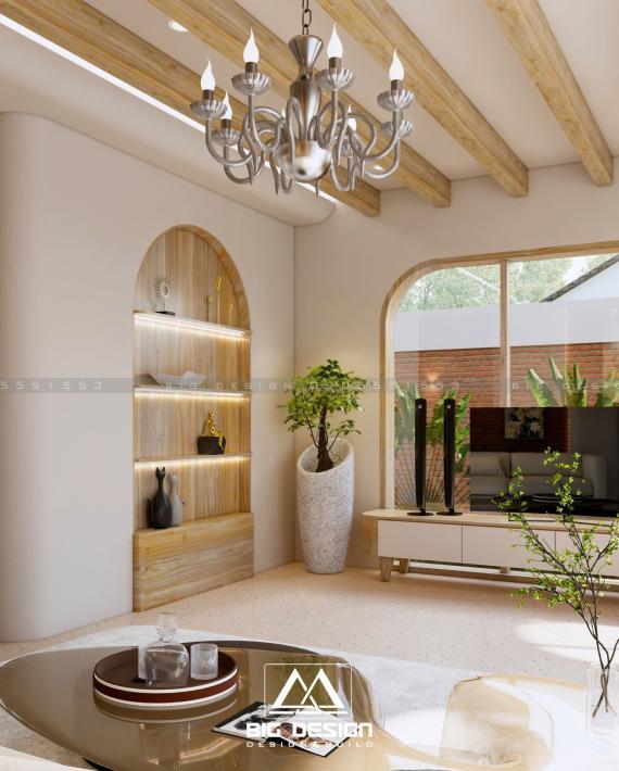 Ý TƯỞNG TRANG TRÍ NỘI THẤT ĐẬM CHẤT RUSTIC PHA NÉT NGHỆ THUẬT