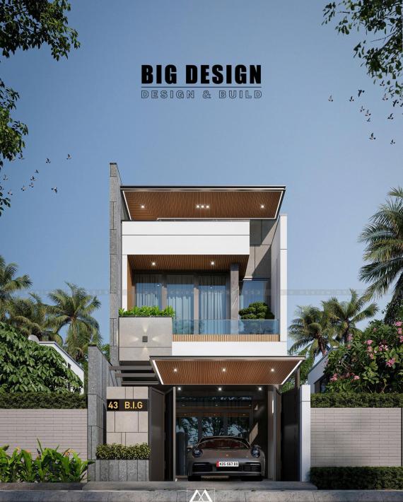 NHÀ 2 TẦNG ĐỘC ĐÁO TẠI 